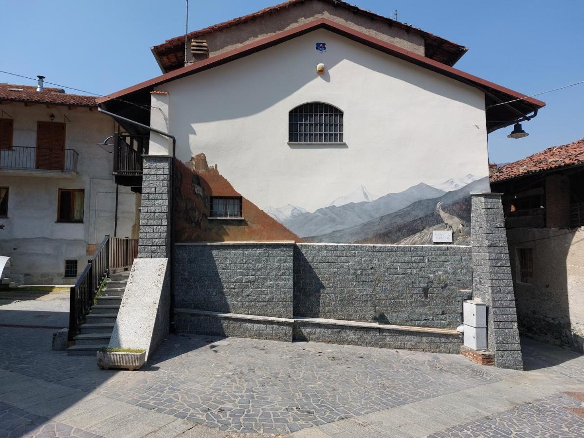 Villa Casa Del Rustico, Indipendente Vista Sacra Con Dipinto Caprie Exterior foto